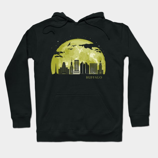 Buffalo Hoodie by Nerd_art